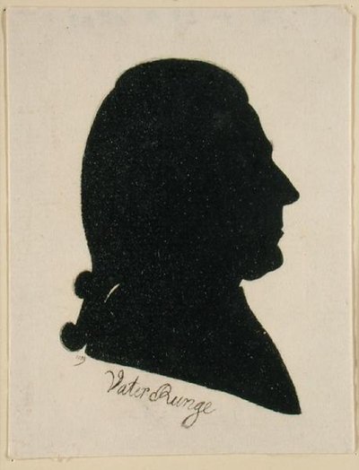 Daniel Nicolaus Runge (Padre Runge), 1789 da Philipp Otto Runge